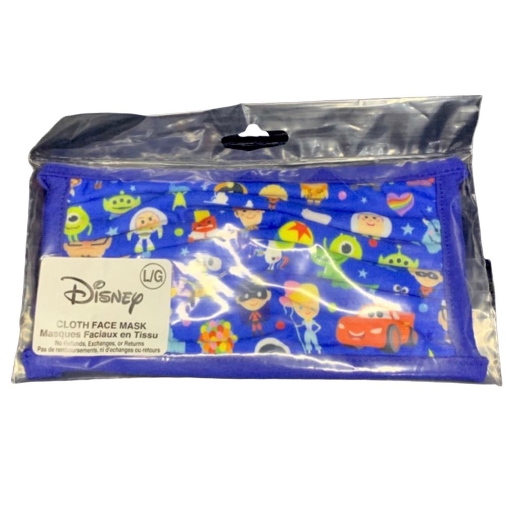Disney | Unisex | Pixar Theme Face Mask | Size Large